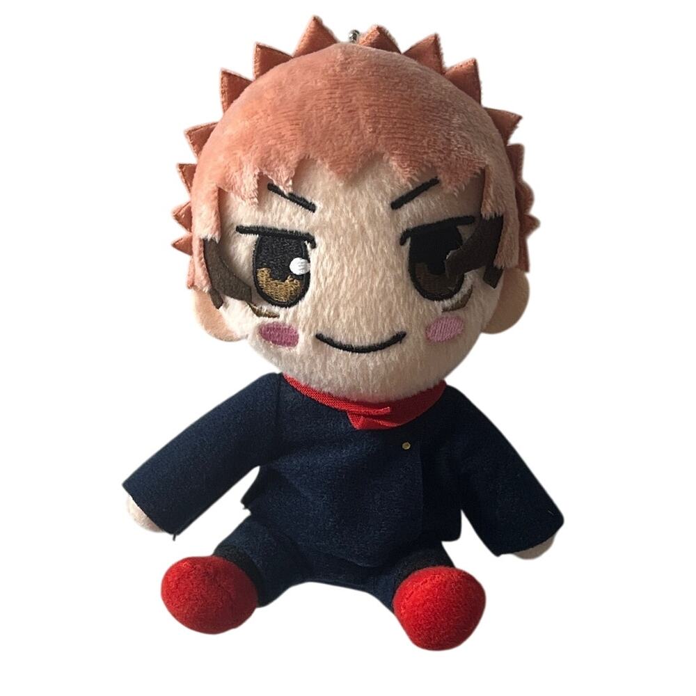 Jujutsu Kaisen Yuji Itadori Sega Plush Keychain Bag Pendant 5.5"